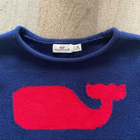 Vineyard vines girls well sweater size 10/12 -ee4 - Picture 2 of 4
